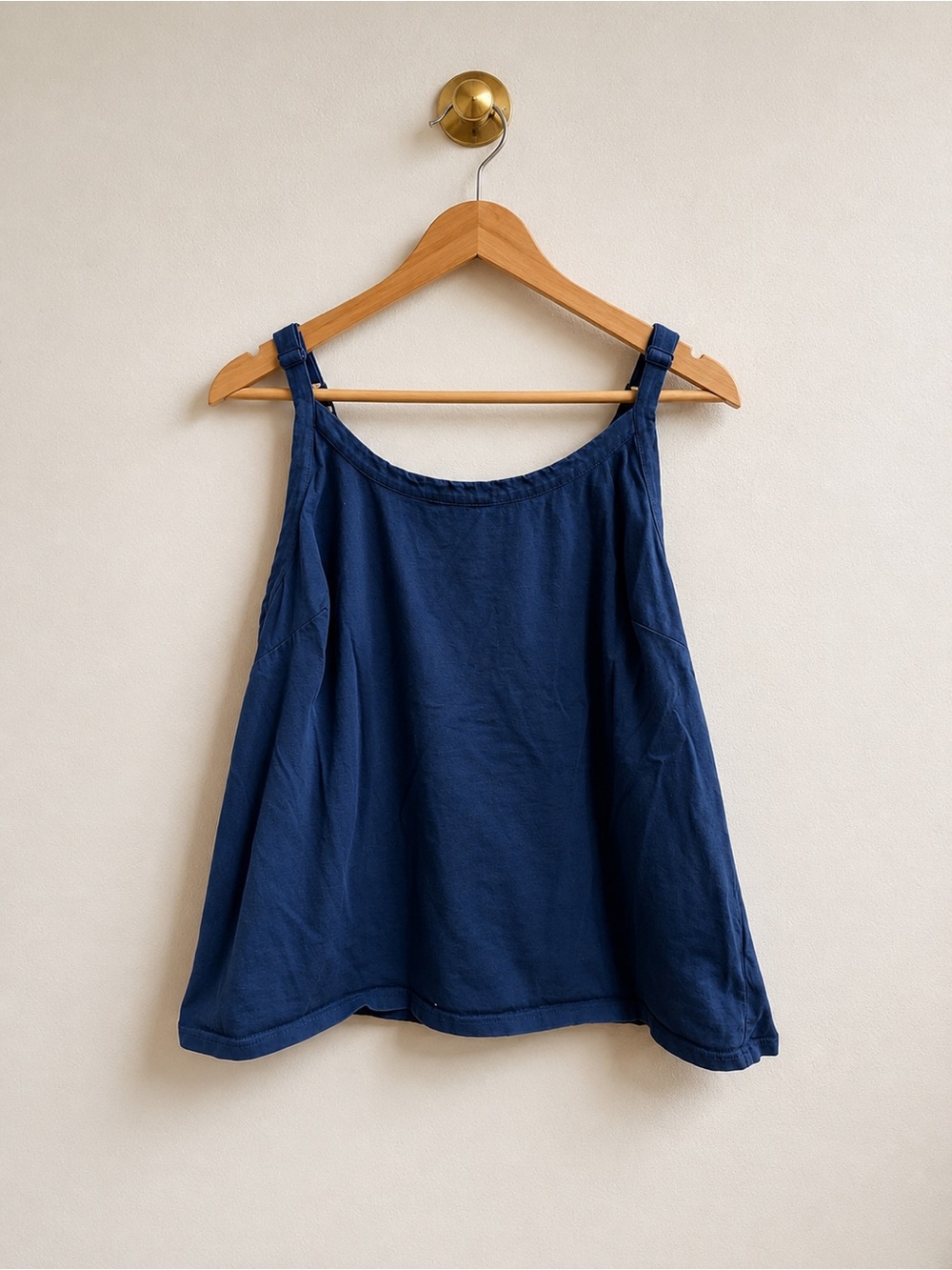 Joe Browns Navy Blue Swing Tank Top Plus Size US 22 Boho Sleeveless